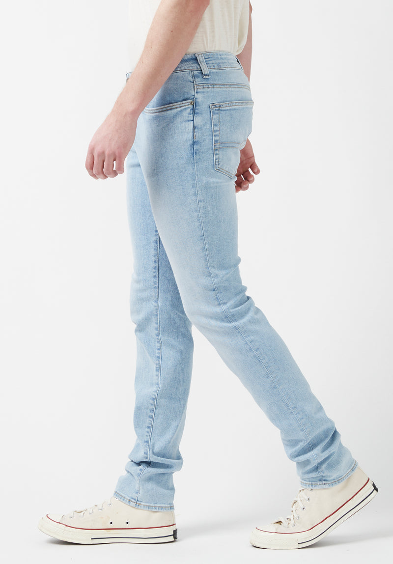 Light Blue Solid Ankle-Length Casual Men Ultra Slim Fit Jeans - Selling  Fast at Pantaloons.com